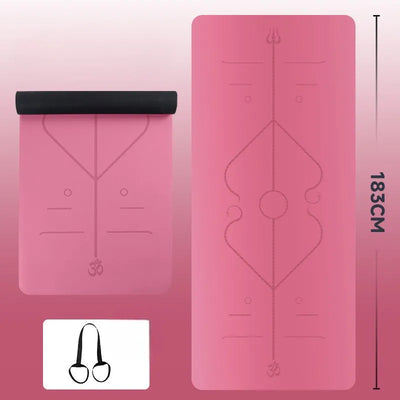 Esterilla de Yoga Antideslizante Rosa