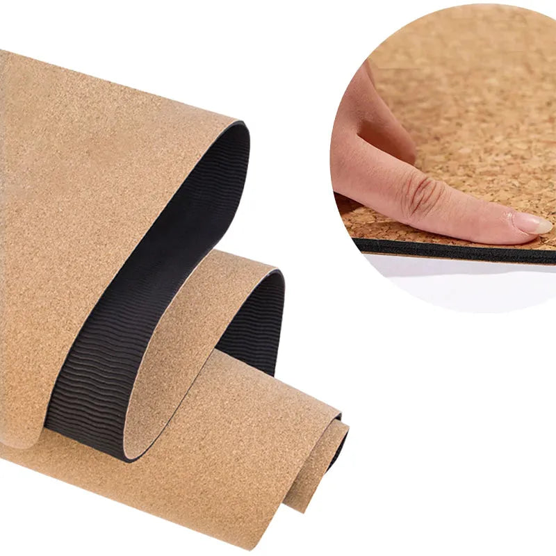 Esterilla de Yoga Natural Estampado de Elefantes