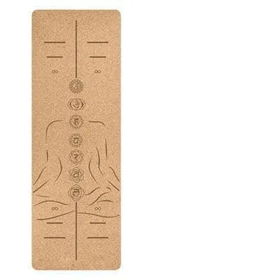 Esterilla de yoga de corcho natural