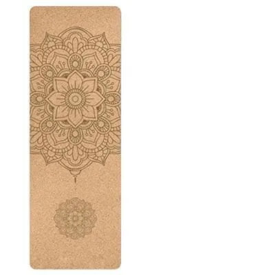 Esterilla de yoga de corcho natural