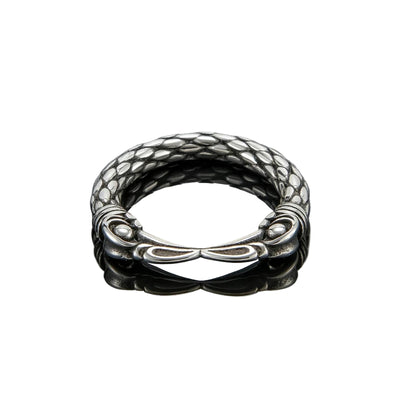 Anillo Zen Lobo de Acero Inoxidable – Fuerza, Libertad y Protección Espiritual
