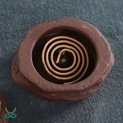 Incensario Pequeño Monje en Meditación