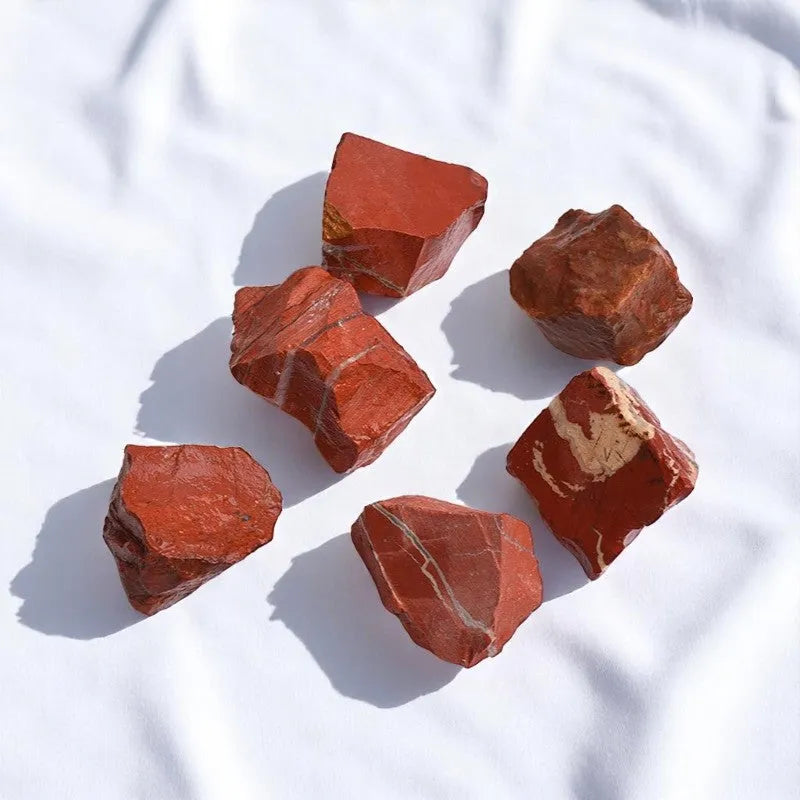 Jaspe rojo natural – Vitalidad y protección para cuerpo y mente