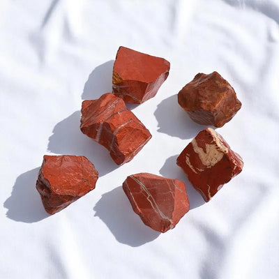 Jaspe rojo natural – Vitalidad y protección para cuerpo y mente