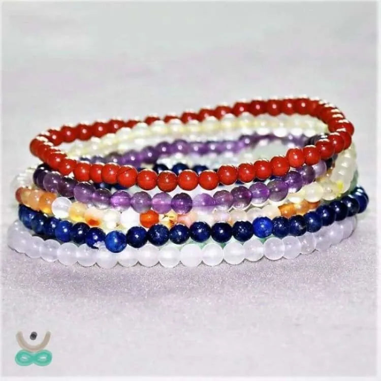 Juego de 7 pulseras 7 chakras