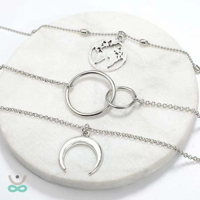 Juego de Cuellos Estelares – Energía Lunar y Misticismo en Cada Diseño