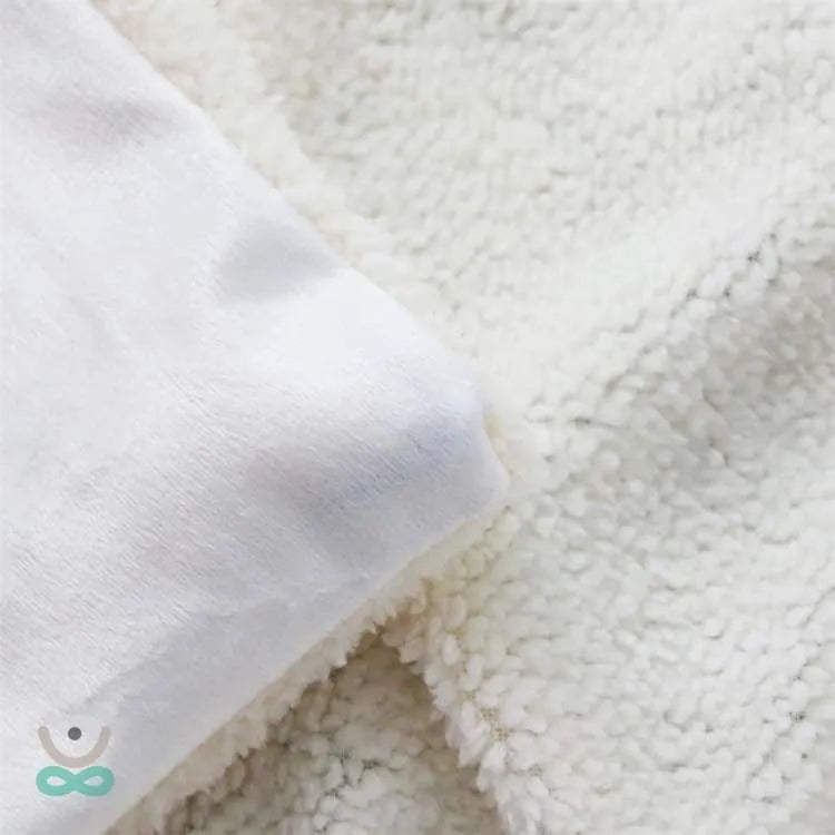 La manta de vellón "El mandala pacífico".