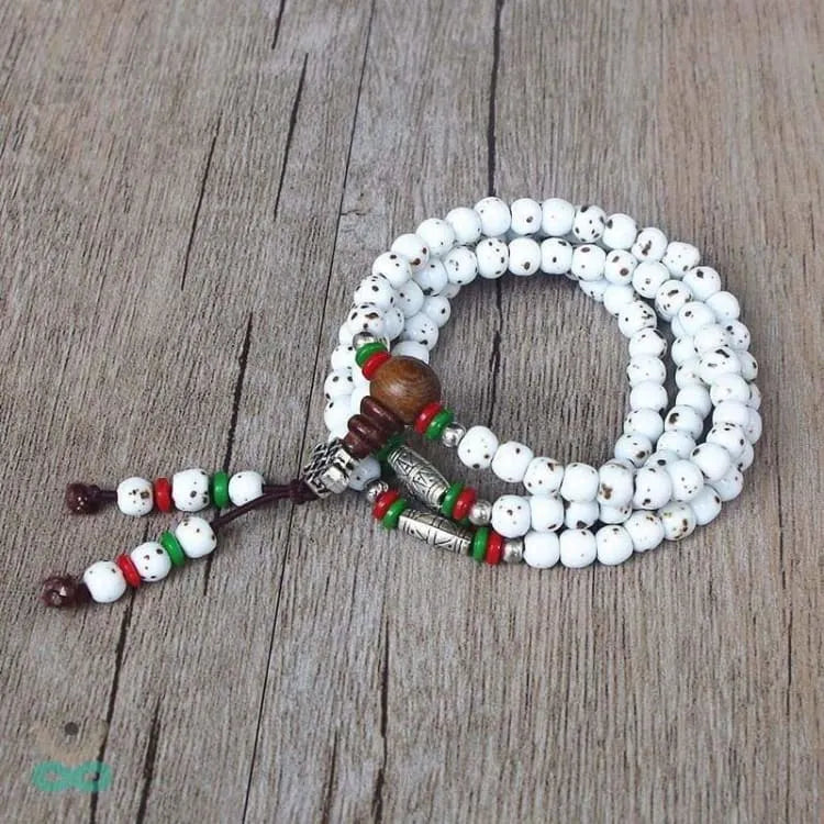 Mala 108 perlas en Jaspe Dálmata