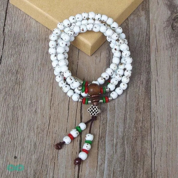 Mala 108 perlas en Jaspe Dálmata