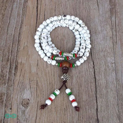 Mala 108 perlas en Jaspe Dálmata