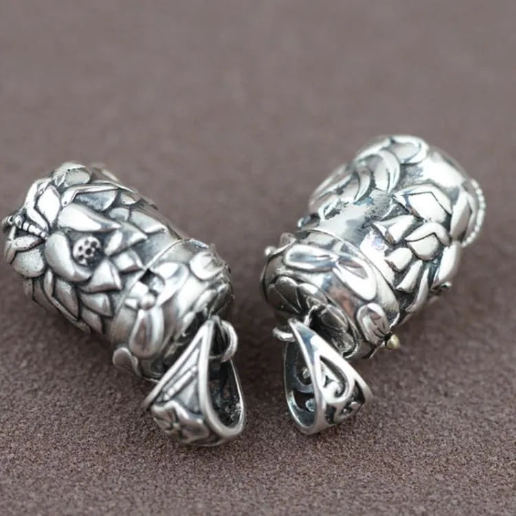 Medalla de oración budista "Lotus Renacimiento"