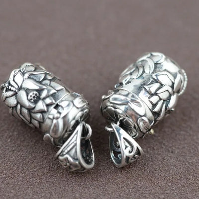 Medalla de oración budista "Lotus Renacimiento"