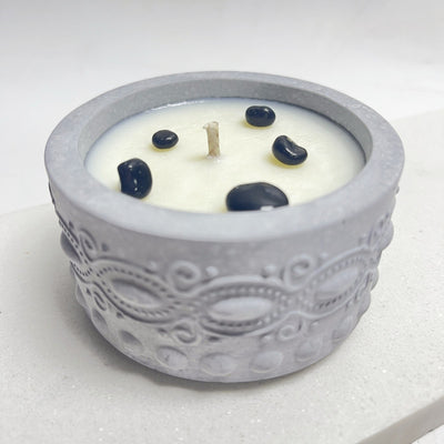 Velas Perfumadas con Piedras Difusoras – Fragancia y Armonía Interior