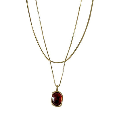 Collar de Ámbar Dorado: Lujo, Calidez y Energía para Tu Estilo