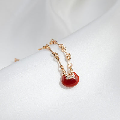 Pulsera de Paz y Energía: Fuerza espiritual con cornalina roja