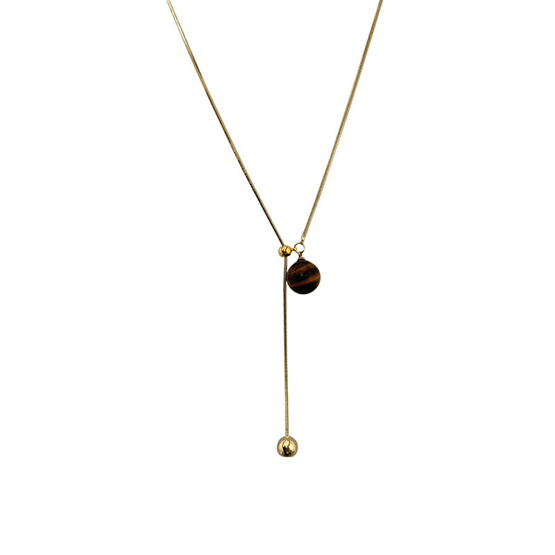 Collar Largo de Ámbar Natural – Protección y Equilibrio en tu Estilo