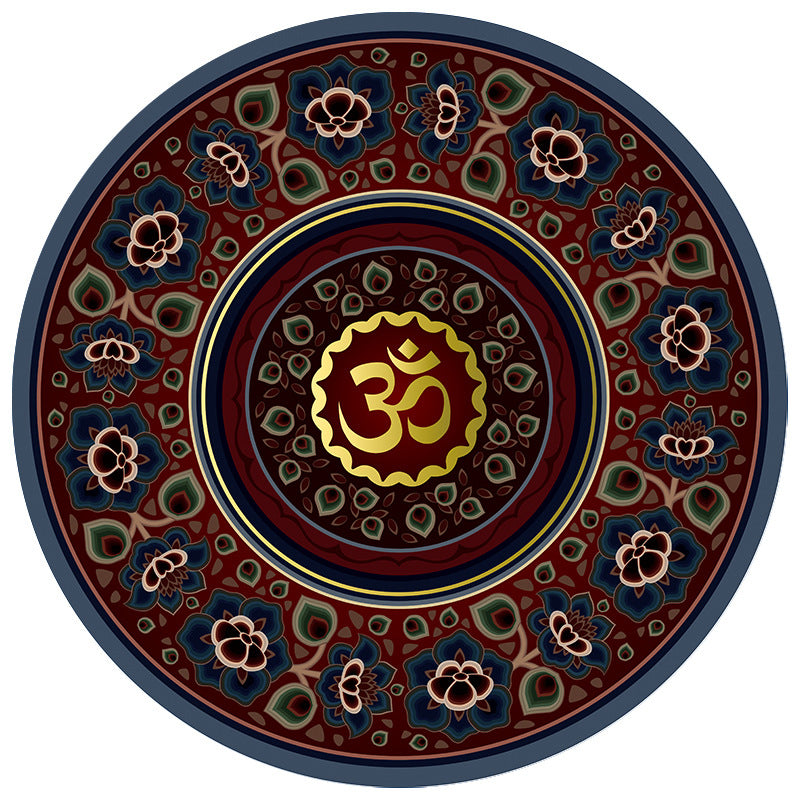 Esterilla Redonda de Meditación Lenguaje Floral – 3 mm