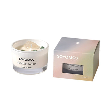 Velas Perfumadas de Cristal – Armonía, Luz y Energía Positiva