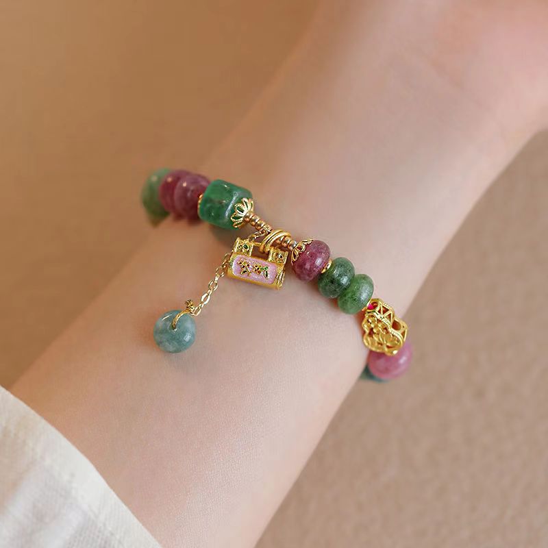 Pulsera de turmalina natural: armonía y protección en cada instante