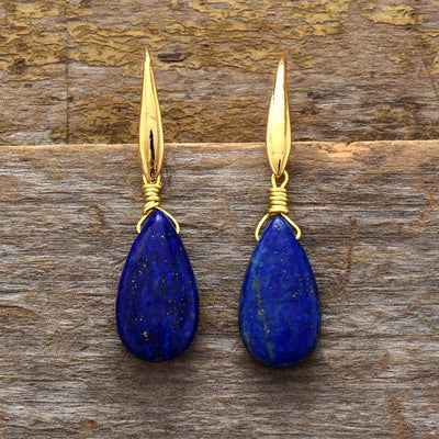 Pendientes de Lapislázuli: Elegancia y Claridad Mental en Cada Detalle