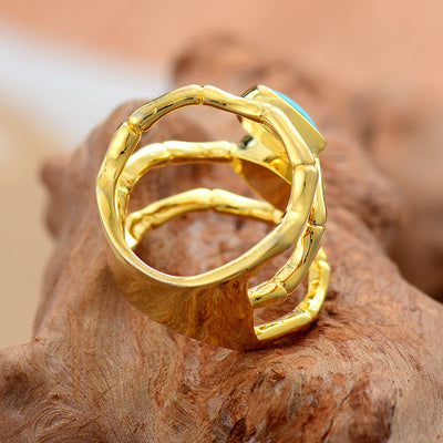 Anillo de Turquesa: Protección y Serenidad en Cada Detalle
