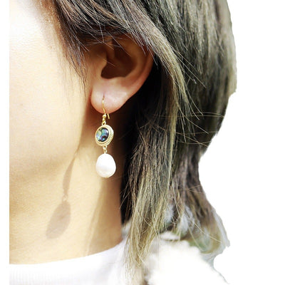Pendientes de nácar y perla: elegancia, pureza y energía revitalizante