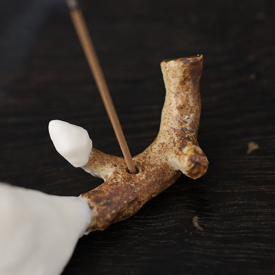 Porta Incienso de Flor de Magnolia – Pureza y Armonía Espiritual