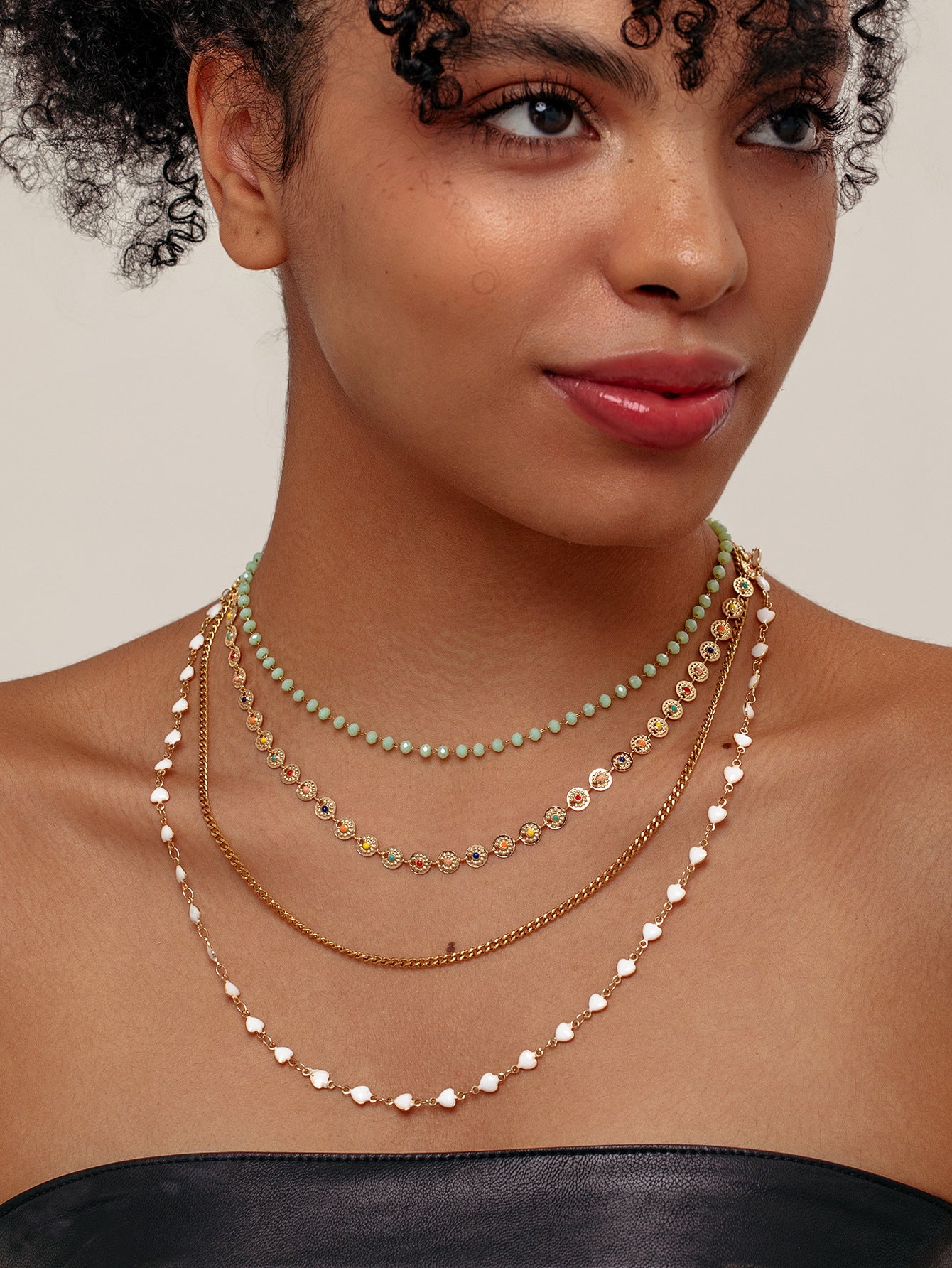 Collar Armonía y Vitalidad: Energía de la turmalina verde