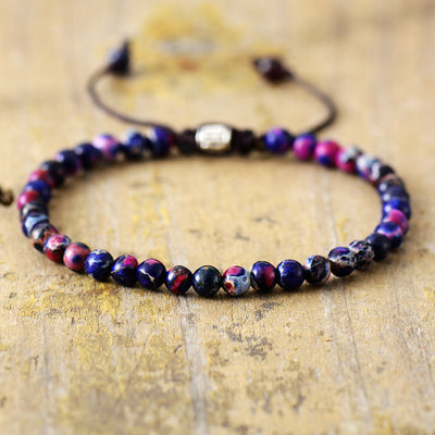 Pulsera Mineral Multicolor – Armonía y Estilo a tu Alcance