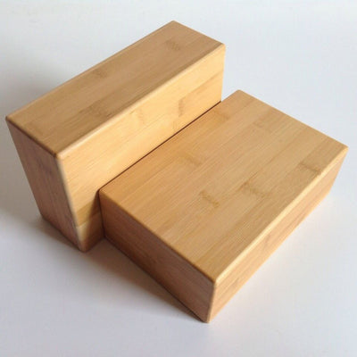 Bloque Energético de Yoga en Bambú – Estabilidad y Conexión Natural