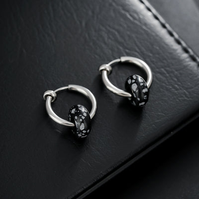 Pendientes de clip de piedra natural: Versatilidad, energía y moda sin límites