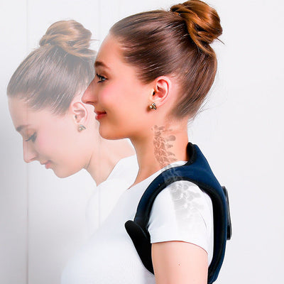 Masajeador de Espalda y Hombros – Calor, Vibración y Postura Zen