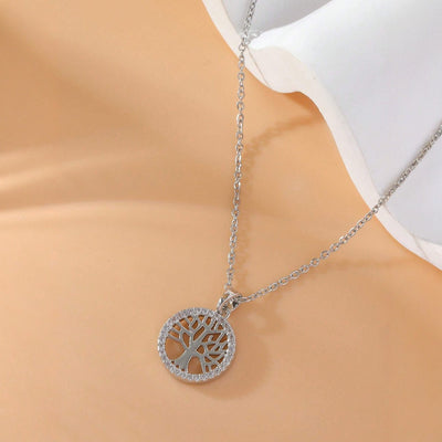 Collar Árbol de la Vida Zen Redondo – Energía, Armonía y Belleza Interior