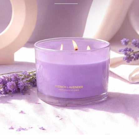 Vela de Aromaterapia de Lavanda – Calma, Energía y Equilibrio Espiritual