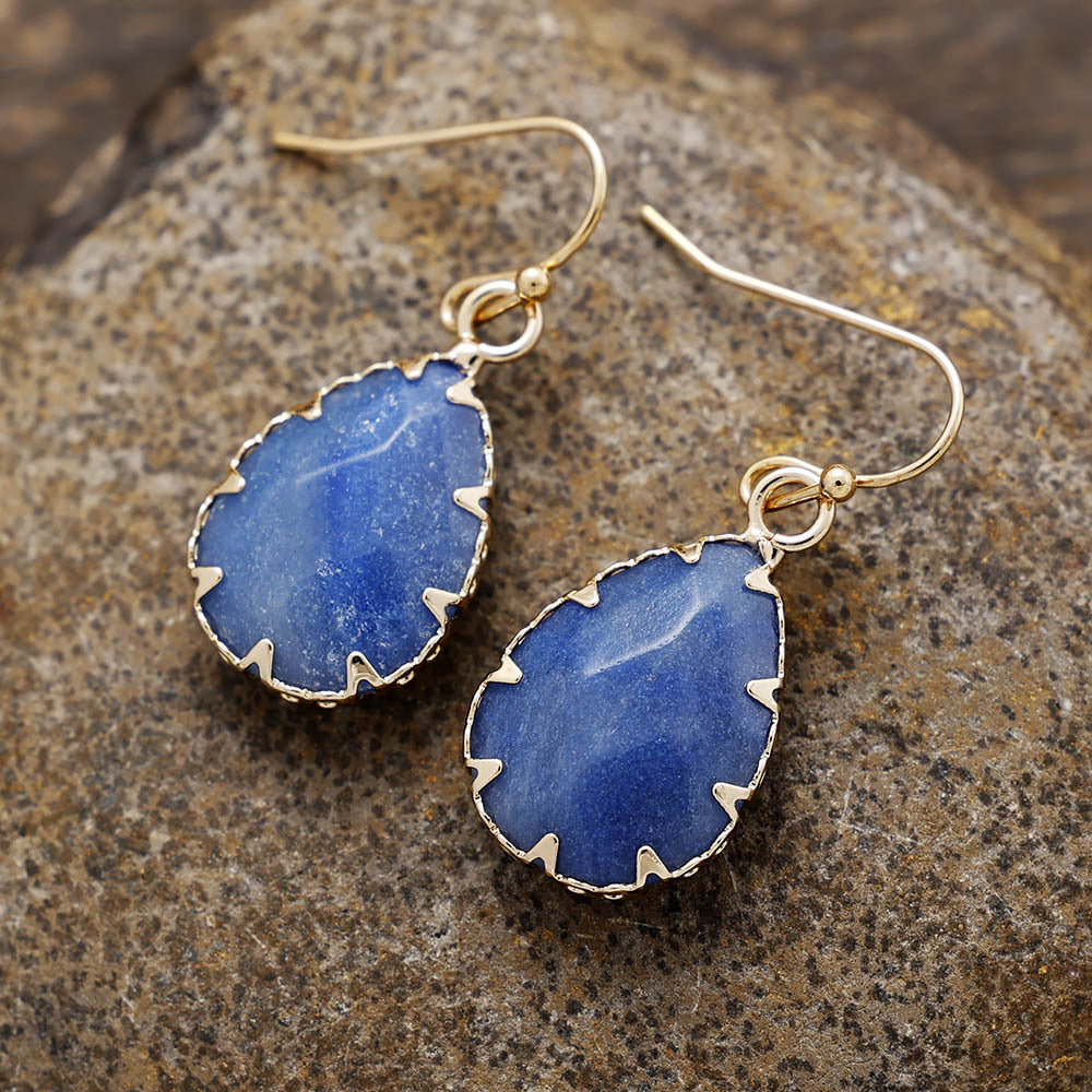 Armonía y Energía: Pendientes de Minerales Naturales para Bienestar