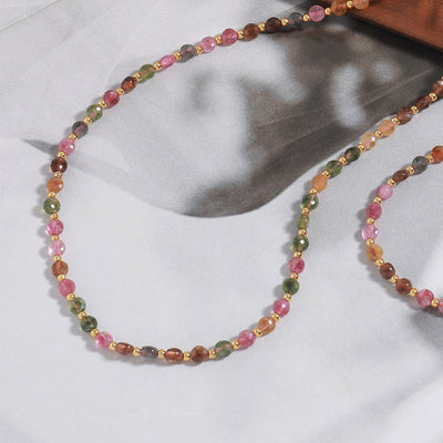 Armonía y Estilo: Conjunto de turmalina para energía y protección