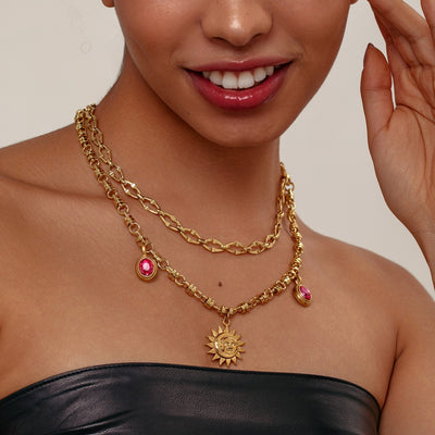 Collar sol y luna: luz, armonía y protección para tu espíritu