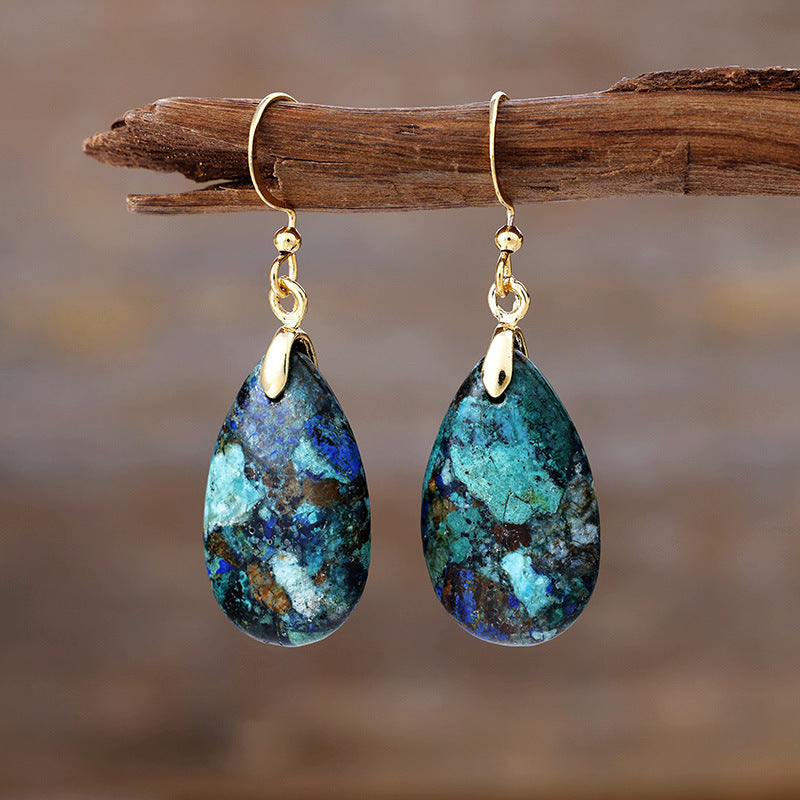 Armonía y Estilo: Pendientes de Piedra Natural para Energía y Elegancia