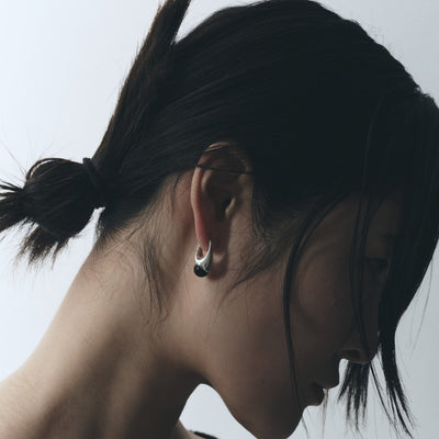 Protección y Elegancia: Pendientes de Obsidiana Negra para Mujer