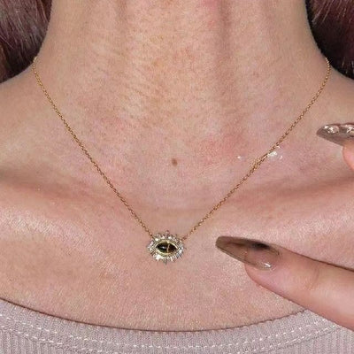 Collar de Ámbar y Ojo de Tigre: Energía, Exclusividad y Brillo