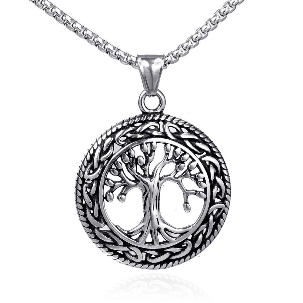 Collar Árbol de la Vida Zen Vikingo – Fuerza, Energía y Protección Espiritual