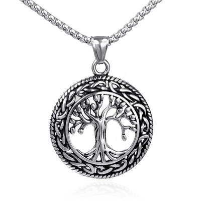 Collar Árbol de la Vida Zen Vikingo – Fuerza, Energía y Protección Espiritual