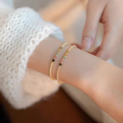 Pulsera de citrino y turmalina: activa tu prosperidad y energía positiva