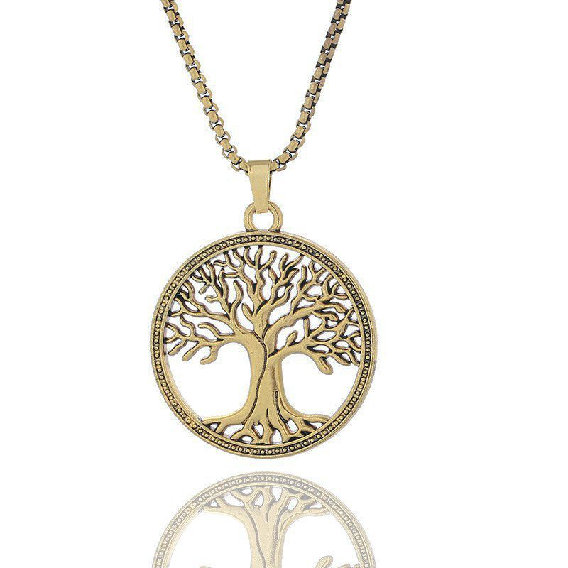 Collar Árbol de la Vida Zen Retro – Energía, Sabiduría y Equilibrio Espiritual