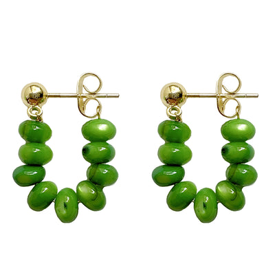 Pendientes de turmalina verde: Luz, frescura y equilibrio para tu espíritu