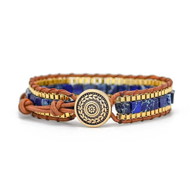Pulsera de Lapislázuli – Elegancia Azul con Energía Ancestral