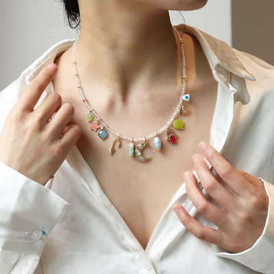 Energía Lunar y Pureza: Collar y Pulsera de Selenita para Bienestar