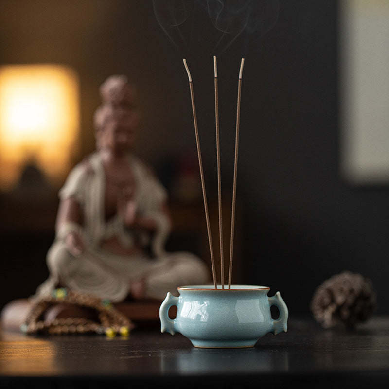 Quemador de Incienso Flor de Hielo – Pureza Interior y Belleza Sutil