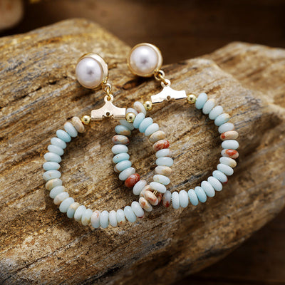 Aretes de Turquesa Natural: Renueva tu Energía y Estilo Cada Día