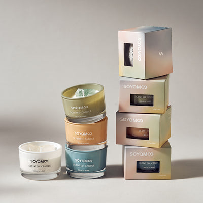 Velas Perfumadas de Cristal – Armonía, Luz y Energía Positiva